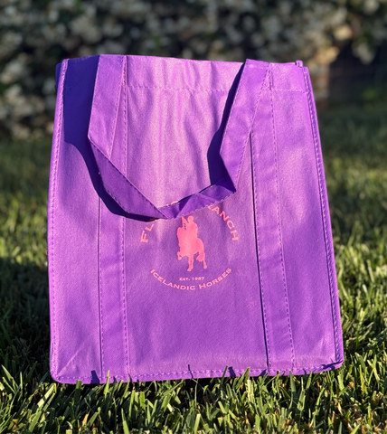 Reusable grocery tote bag