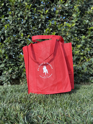 Reusable grocery tote bag