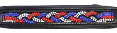Bridle with Red, White and Blue stones