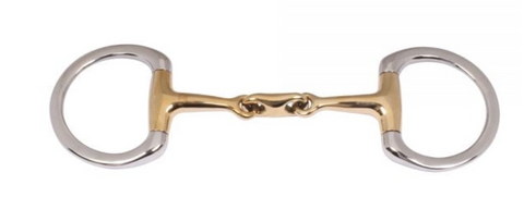 Eggbutt Brass Bit - 10.5cm