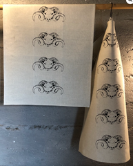 Icelandic Ram Dish Towel