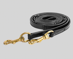 Leather Reins with Stops - More Colors
